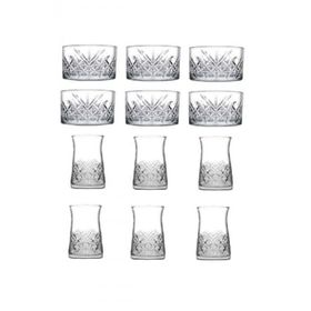 Paşabahçe Timeless Kristal 24 Parça Çay Bardağı Seti