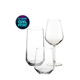 Paşabahçe UPBND02231 18 Parça Allegra Su Meşrubat Kadeh Takımı