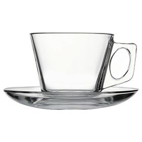 Paşabahçe Vela 6 Adet Tabaklı Çay Fincanı