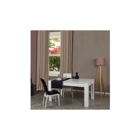Pasific Home Beyaz Bois Açılır Yemek Masası