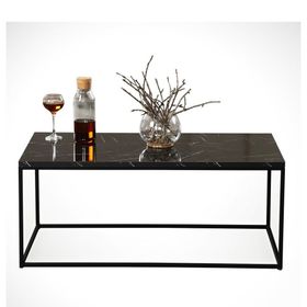 Pasific Home Cosco Siyah Mermer Orta Sehpa