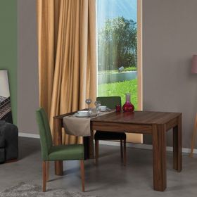 Pasific Home Hareli Ceviz Bois Açılır Yemek Masası