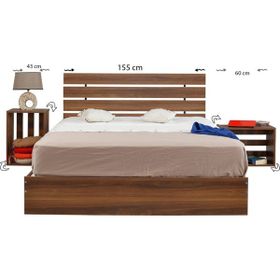 Pasific Home Huga Ceviz Komodin