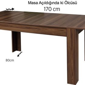 Pasific Home Oblo Beyaz Yemek Masası