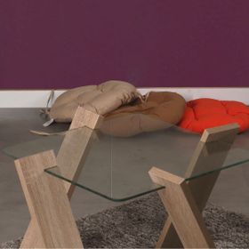 Pasific Home Roman Açık Meşe Mini Sehpa