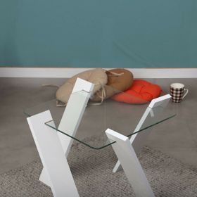 Pasific Home Roman Beyaz Mini Sehpa