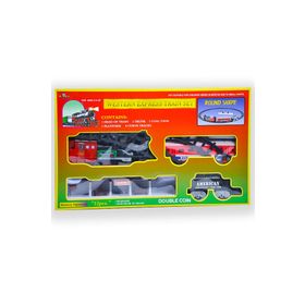Pasifik Toys 7019 12 Parça 3'lü Western Express Tren Seti