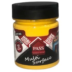 Pass 1016 Sarı 120 Cc Multi Surface Hobi Boyası