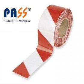 Pass 50 mm 30 m Beyaz Yer İşaretleme Bandı