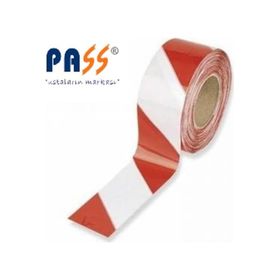 Pass 50 mm 30 m Beyaz Yer İşaretleme Bandı