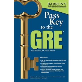 Pass Key to the Gre Test - Sharon Weiner Green Ira K. Wolf