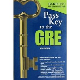 Pass Key to the Gre Test - Sharon Weiner Green Ira K. Wolf