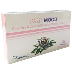 Passif Mood Passiflora Kediotu Ekstraktı 10 Kapsül