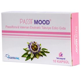 Passif Mood Passiflora Kediotu Ekstraktı 10 Kapsül