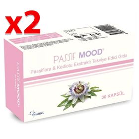 Passif Mood Passiflora Kediotu Ekstraktı 30 Kapsül