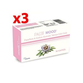 Passif Mood Passiflora Kediotu Ekstraktı 3x30 Kapsül