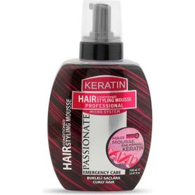 Passionate 700 ml Bukleli Saçlar İçin Saç Köpüğü