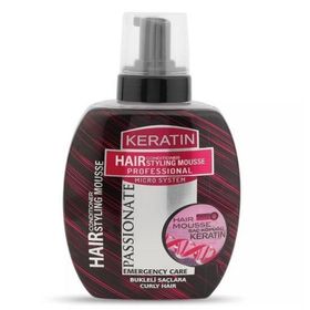Passionate Keratin Bukleli Saçlar 450 ml Saç Köpüğü