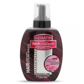 Passionate Keratin Bukleli Saçlar 450 ml Saç Köpüğü