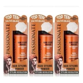 Passionate Turuncu 3x20 gr Şekillendirici Hacim Veren Saç Pudrası