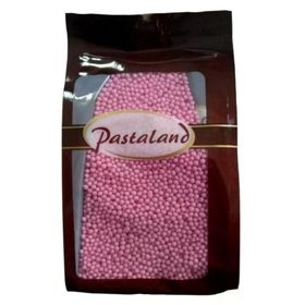 Pastaland Boncuk Pembe 1 kg Pasta Süsü