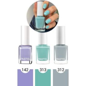Pastel 142-313-312 3 Adet Oje