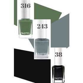 Pastel 38+243+316 3'lü Oje