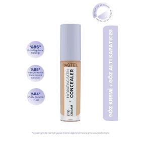 Pastel Eye Cream + Hydrating Satin Concealer 4.3 ml 66 Deep Medium Kapatıcı