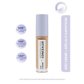 Pastel Eye Cream + Hydrating Satin Concealer 4.3 ml 66 Deep Medium Kapatıcı