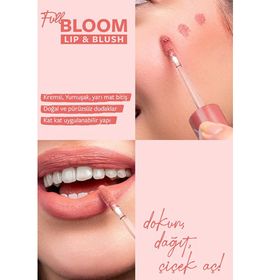 Pastel Full Bloom Lip Blush 73 Bellini 4.8 ml Dudak ve Yanak Renklendirici