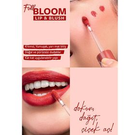 Pastel Full Bloom Lip Blush 80 Blossom Ruj ve Allık