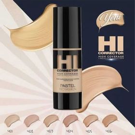Pastel Hi Corrector High Coverage Liquid Foundation No:402