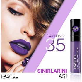 Pastel Kissroof Daylong 35 Mor Likit Mat Ruj