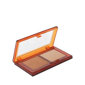 Pastel No 01 Natural Bronze & Soft Glow Profashion Bronzer & Highlighter Set Aydınlatıcı Palet