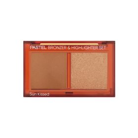 Pastel No 02 Tan Bronze & Heat Glow Profashion Bronzer & Highlighter Set Aydınlatıcı Palet