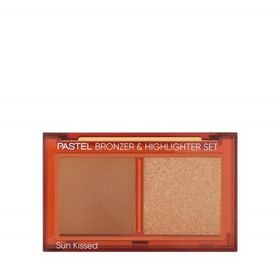 Pastel No 02 Tan Bronze & Heat Glow Profashion Bronzer & Highlighter Set Aydınlatıcı Palet