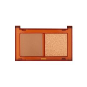Pastel No 02 Tan Bronze & Heat Glow Profashion Bronzer & Highlighter Set Aydınlatıcı Palet