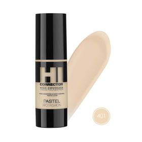 Pastel No 401 Hi Corrector High Coverage Liquid Foundation