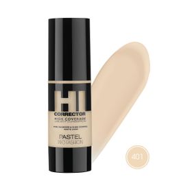 Pastel No 401 Hi Corrector High Coverage Liquid Foundation