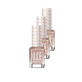 Pastel Nude 757 Grege 3 Adet Oje