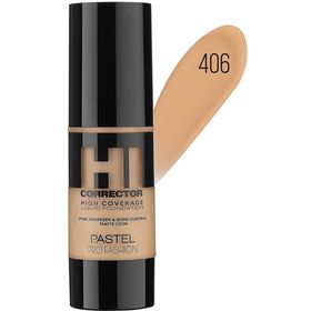 Pastel Profashion 406 HI Corrector High Coverage Liquid Foundation