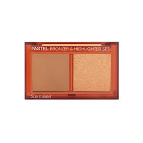 Pastel Profashion Sun Kissed No:02 Tan Bronze & Soft Glow Bronzer-Highlighter Set