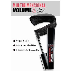 Pastel Profashion Volume 2 Adet Curl Mascara