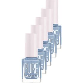 Pastel Pure Açık Mavi Gökyüzü Rengi Oje 5'li Set M5612