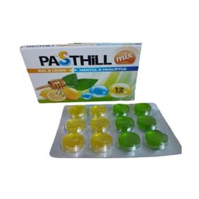 Pasthill Mix Bal Limon Mentol Okaliptüs Karışık Aromalı 12 Pastil