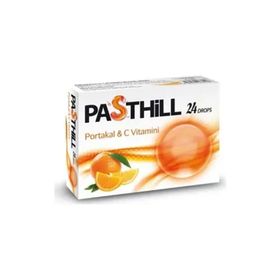 Pasthill Portakal C Vitamini 24 Pastil