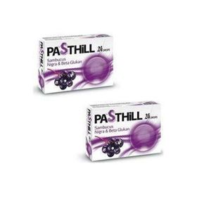 Pasthill Sambucus Nigra Beta Glukan 2x24 Pastil