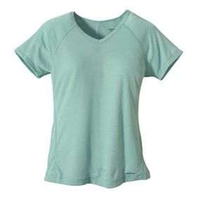 Patagonia S/s Lw Cap V-Neck Sarı Kadın T-shirt