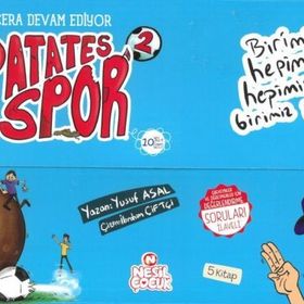 Patates Spor Macera Devam Ediyor 2. Set 5 Kitap - Yusuf Asal