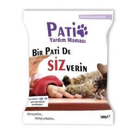 Pati Empati 100 gr Kedi Yardım Maması
